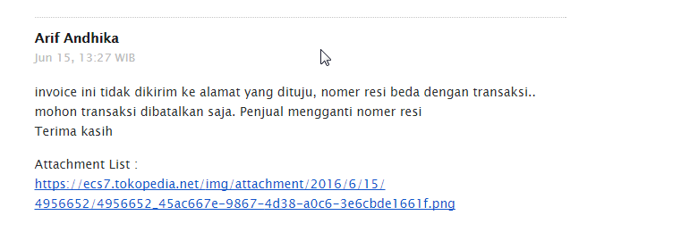 TOKOPEDIA TIDAK AMAN DAN BERBAHAYA, SANGAT KECEWA DENGAN LAYANANNYA