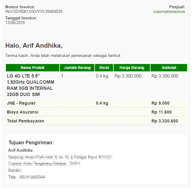 TOKOPEDIA TIDAK AMAN DAN BERBAHAYA, SANGAT KECEWA DENGAN LAYANANNYA