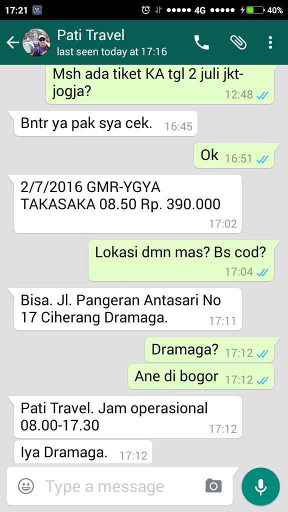 Surat Terbuka Untuk ID Jhormin a.k.a Pati Travel