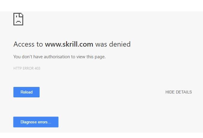 &#91;HELP&#93; Kaskus &amp; Skrill Access Denied - Pake Browsec Malah Lancar, Binun!