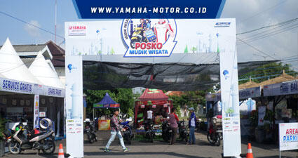 Posko Mudik Lebaran Yamaha 2016