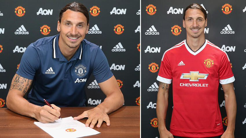 RESMI! Selamat datang di Old Trafford, Zlatan Ibrahimovic!