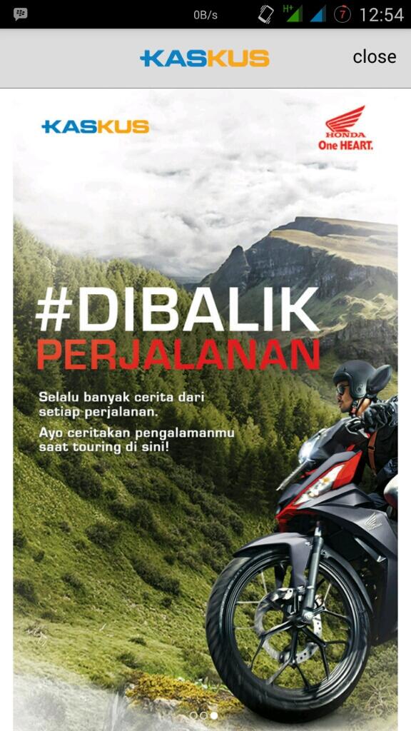 Misteri cowok biker berkepala kecil, belum terjawab?? (ad inside)