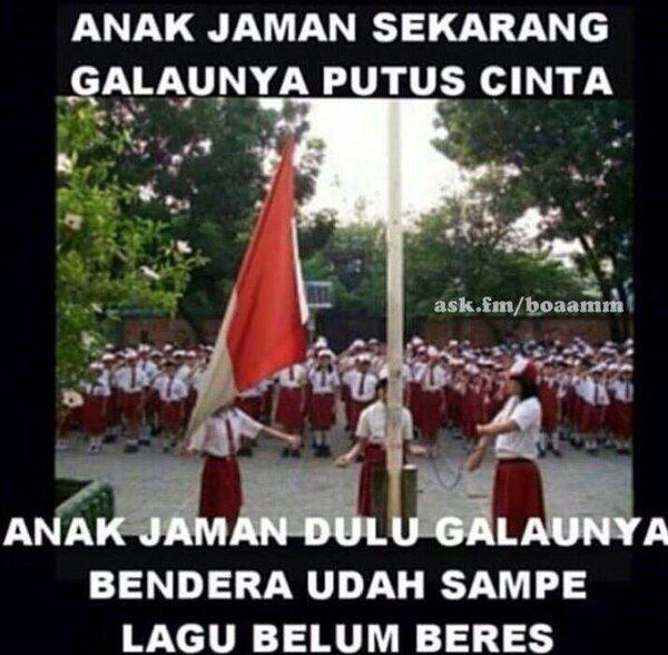 kumpulan Meme zaman dulu vs sekarang yang bikin ngakak campur miris 