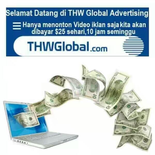 THWGlobal&#93; Nonton Video Dibayar 25$/jam Up To 250$/ Minggu