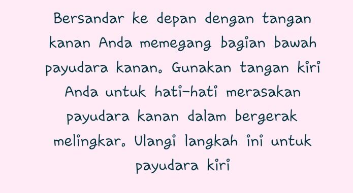 Mari Mendeteksi Dini Kanker Payudara 