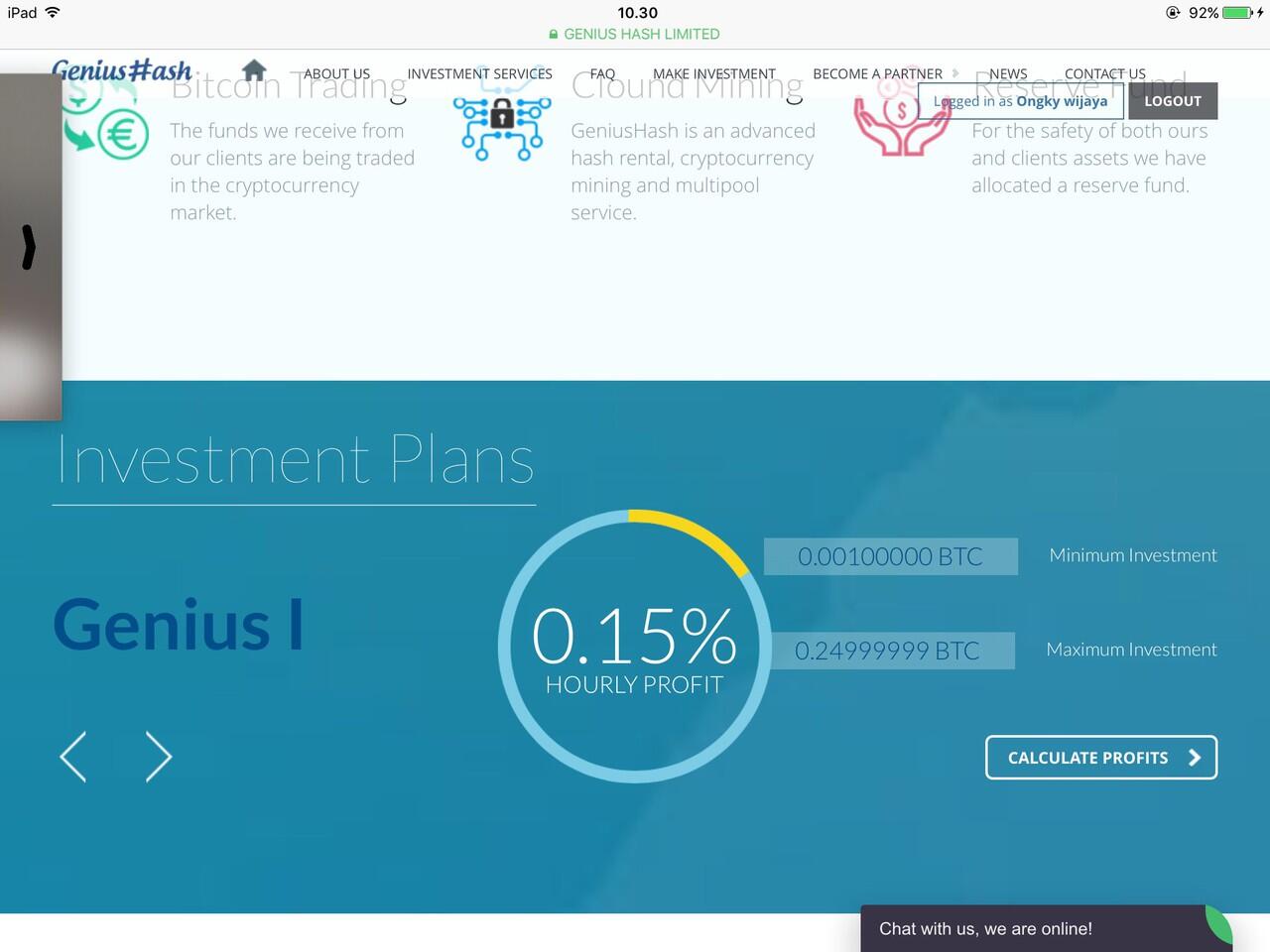 Investasi bitcoin cuma 100k satoshi profit perjam/hourly