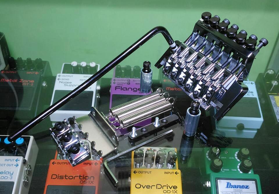 Tremolo Edge Japan Bridge Ibanez Chrome Up Down, Di Malang