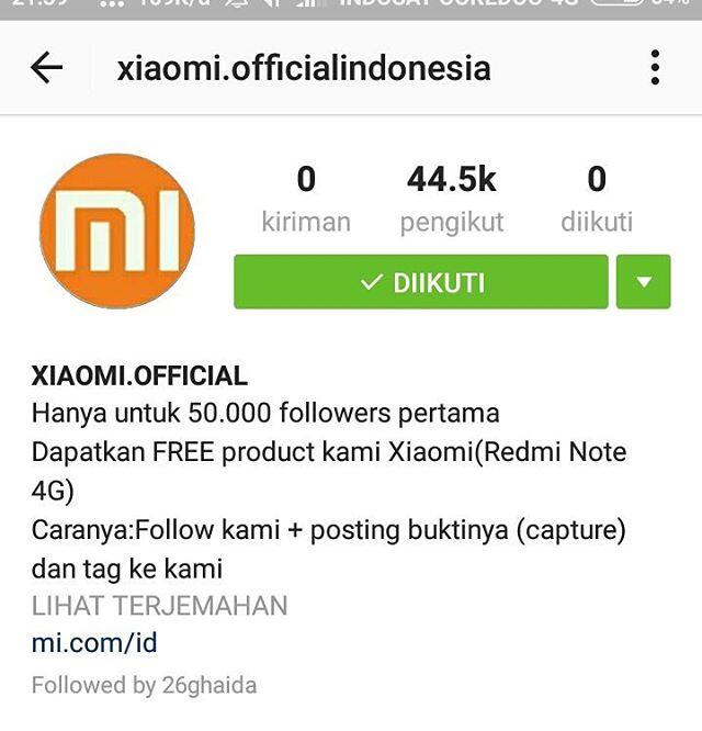 Xiaomi Bagi-Bagi HP Gratis (ask real or hoax)