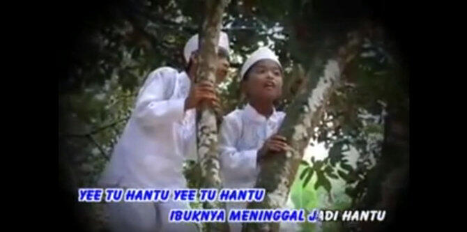 setelah Lelaki Kardus kini Yee Tu Hantu bikin heboh (Lucunya Penciptanya Sama)