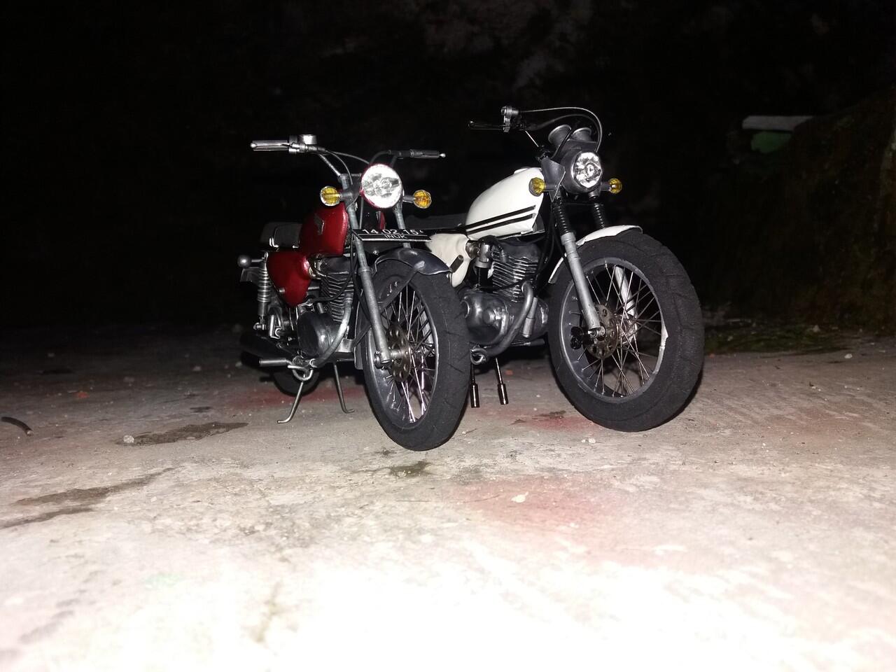 miniatur motor handmade