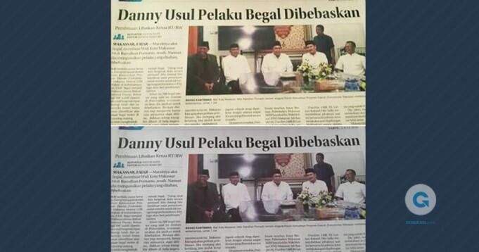 Gubernur Sulsel Perintahkan Tangkap Begal, Eh Walikota Makassar Malah Usul Lepas