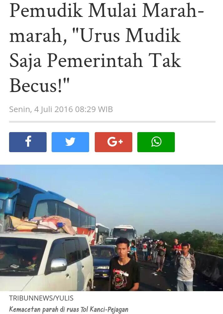 Pemudik Mulai Marah-marah, &quot;Urus Mudik Saja Pemerintah Tak Becus!&quot;