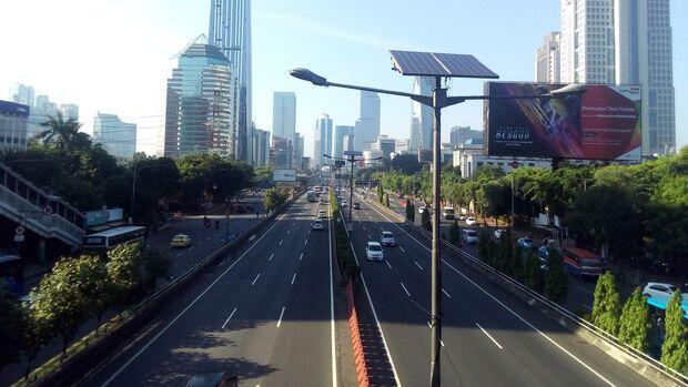 Lengangnya Jakarta, ini Penampakan Terkini Tol Pancoran-Semanggi