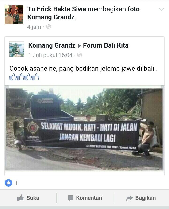 Candaan orang bali yg bisa bikin sakit hati