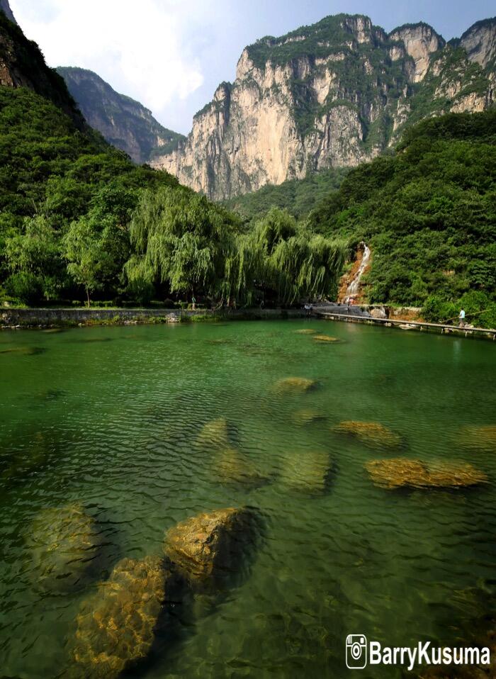 Gunung Yuntai Sejumput Surga jatuh ke Bumi .