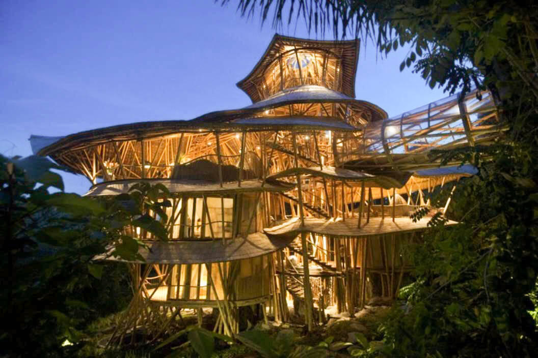 Ilmuwan Uji Bambu Sebagai Bahan Bangunan