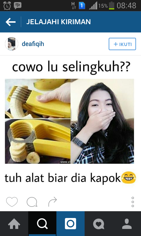 suami atau cowok suka selingkuh... masuk