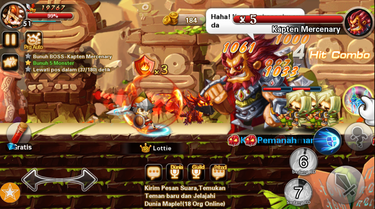 Legenda Maple MMORPG 2D Yang Bebas Dan Menarik (Free Download)