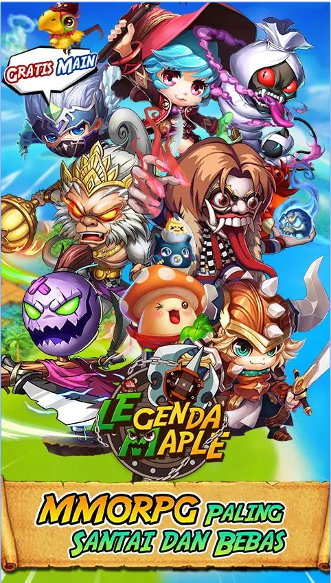 Legenda Maple MMORPG 2D Yang Bebas Dan Menarik (Free Download)