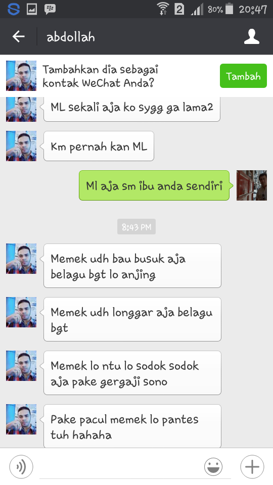 CALON PEMBUNUH YANG PSIKOPAT GAN (para sista harap hati2)