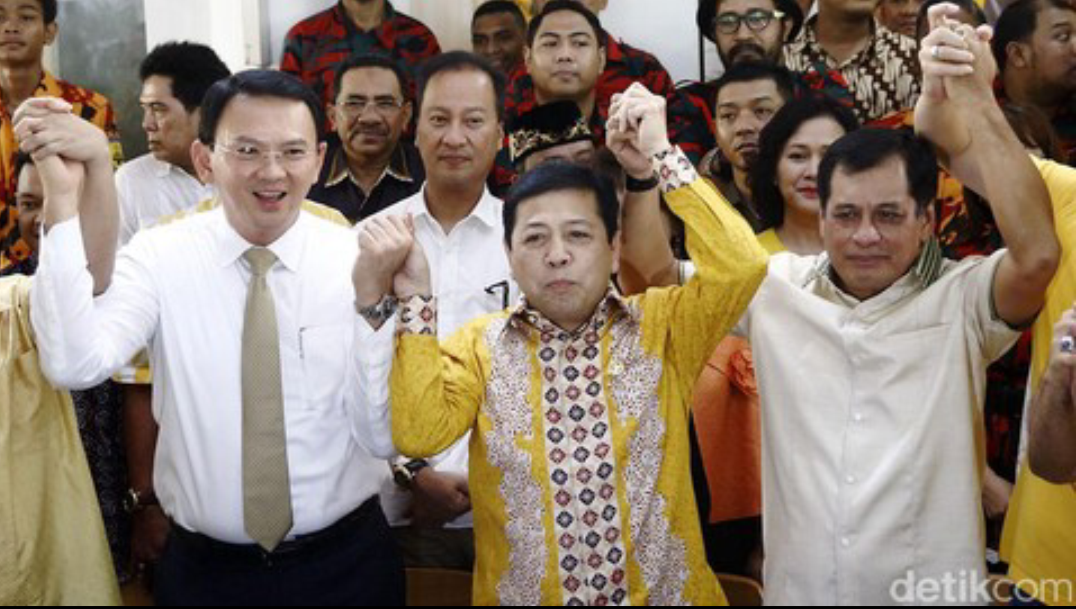 Sjafrie Siap Maju di Pilgub DKI, Novanto: Golkar Sekuat Tenaga untuk Ahok