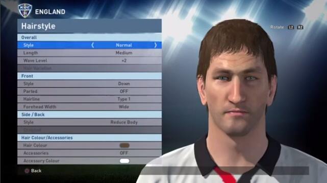 Panduan Face &quot;Player Classic&quot;, Pes Edit 2016