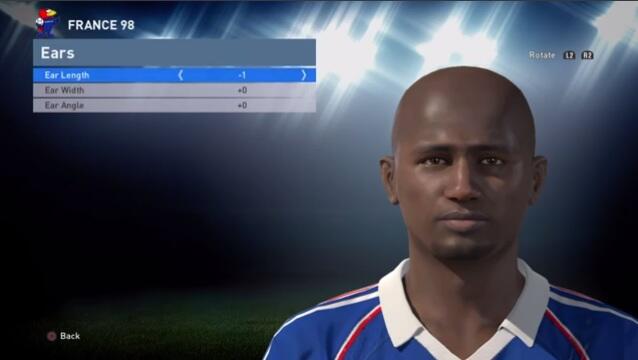 Panduan Face &quot;Player Classic&quot;, Pes Edit 2016