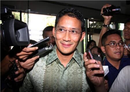 Sandiaga Uno Sambut Baik Komitmen Sjafrie Sjamsoeddin