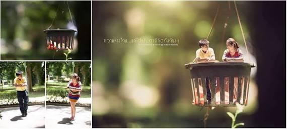project foto prewedding miniatur