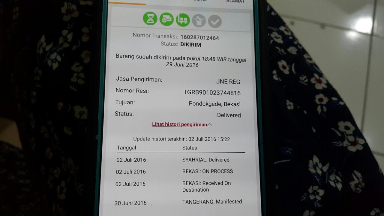 Penarikan uang di saldo dompet tanpa ijin pelapak