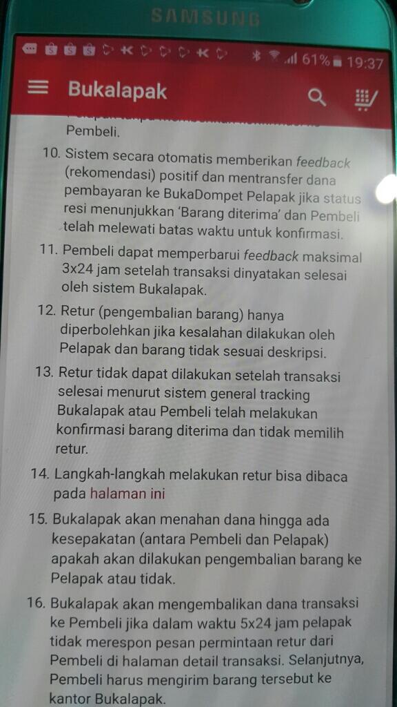 Penarikan uang di saldo dompet tanpa ijin pelapak
