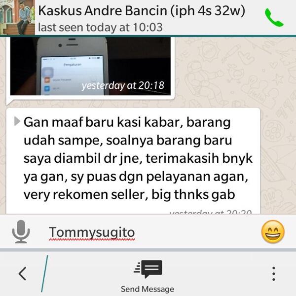 Terjual Distributor Iphone 4G/4S/5/5C/5S/5SE/6/6+/6S/6S 