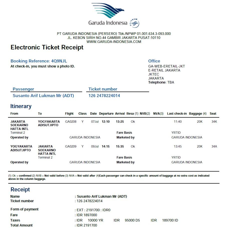 Service Garuda yang sangat buruk! Kru2 tidak tau aturan, delay tanpa info!