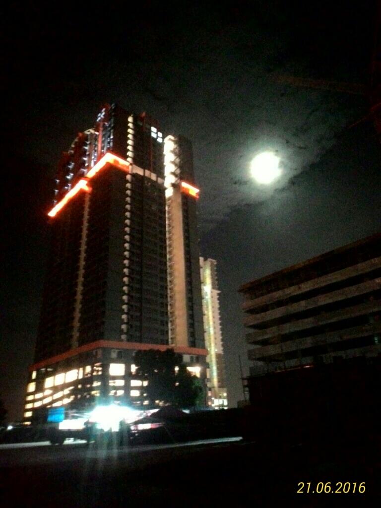 foto bulan malam ini 9 juli 2016