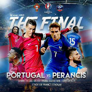 Preview Final EURO 2016 Perancis vs Portugal 