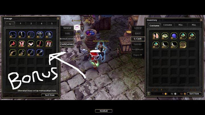 Jual ID Dragon Nest Polos banget lv 90 (server Althea)