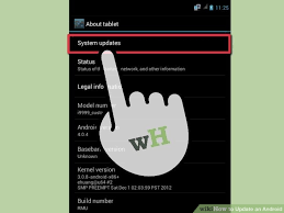 UPDATE OS ANDROID