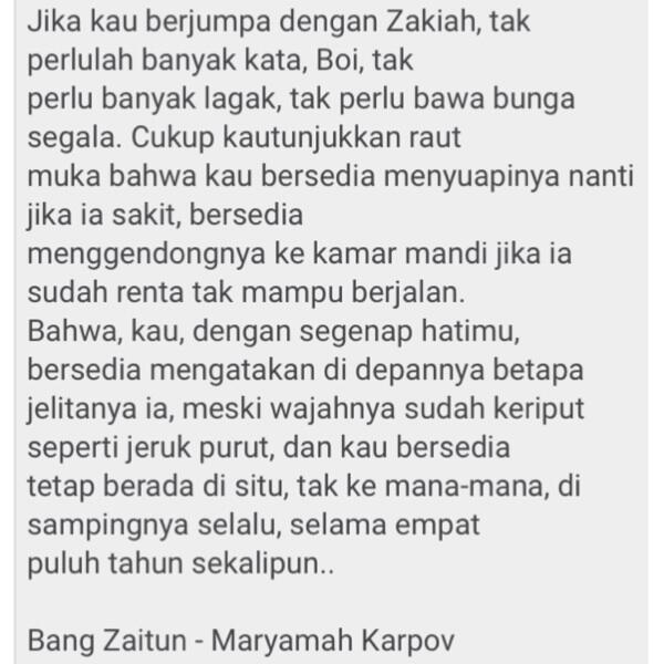 Cinta adalah ......
