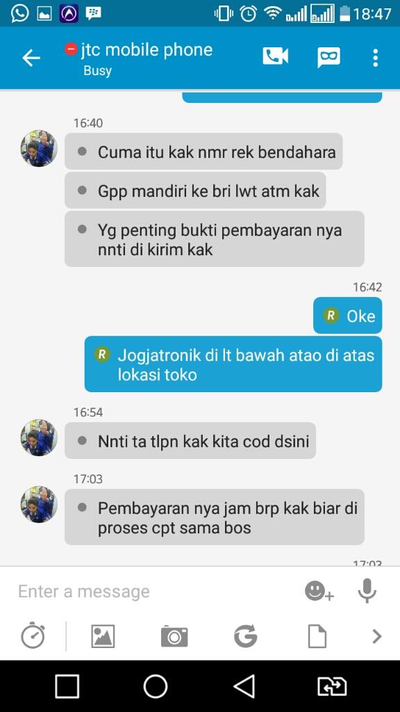 Modus Penipuan Jual Beli Lagi