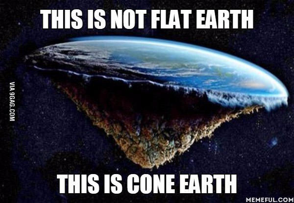 6 pendapat bagi flat Earther