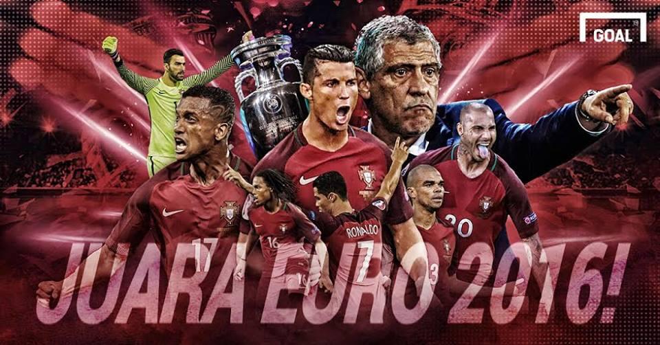 Portugal Juara Piala Eropa 2016 Tanpa Terkalahkan