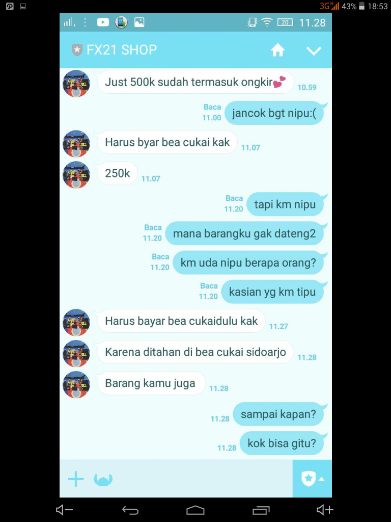 Tolong Bantu Dan Hati - Hati Sama OL Shop Satu Ini