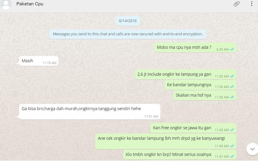 Bagaimana pendapat agan dengan Penjual ini ??