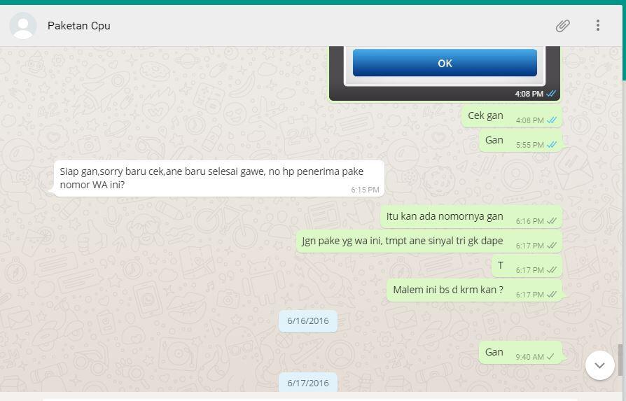 Bagaimana pendapat agan dengan Penjual ini ??