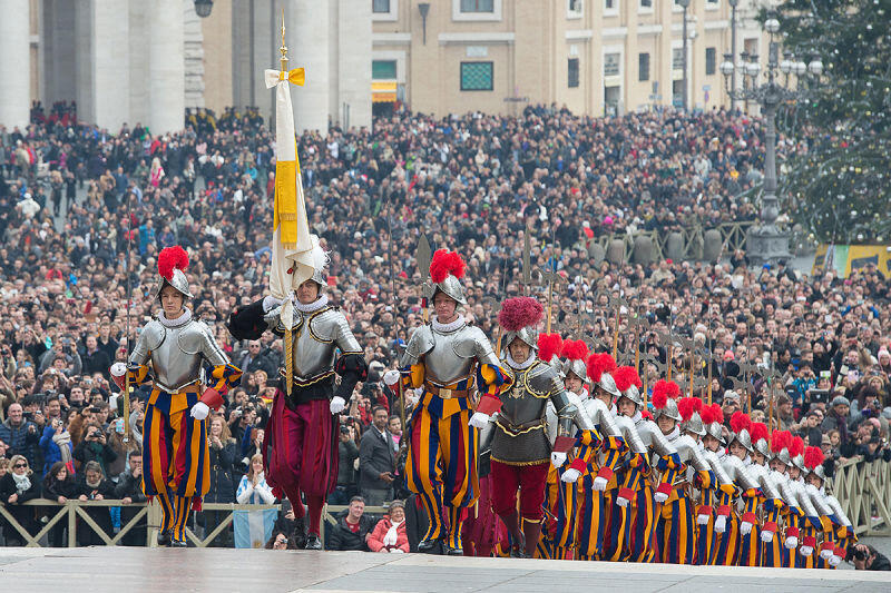 Pontifical Swiss Guard - Kepausan Garda Swiss