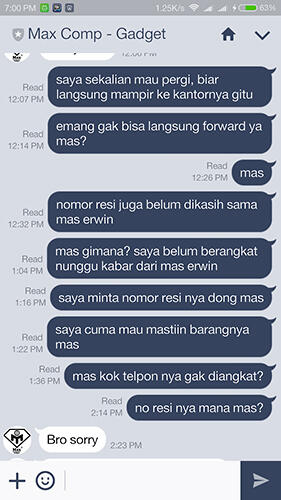 Kalo ada yang kenal sama orang ini, hati-hati gan, ane salah satu korban nya