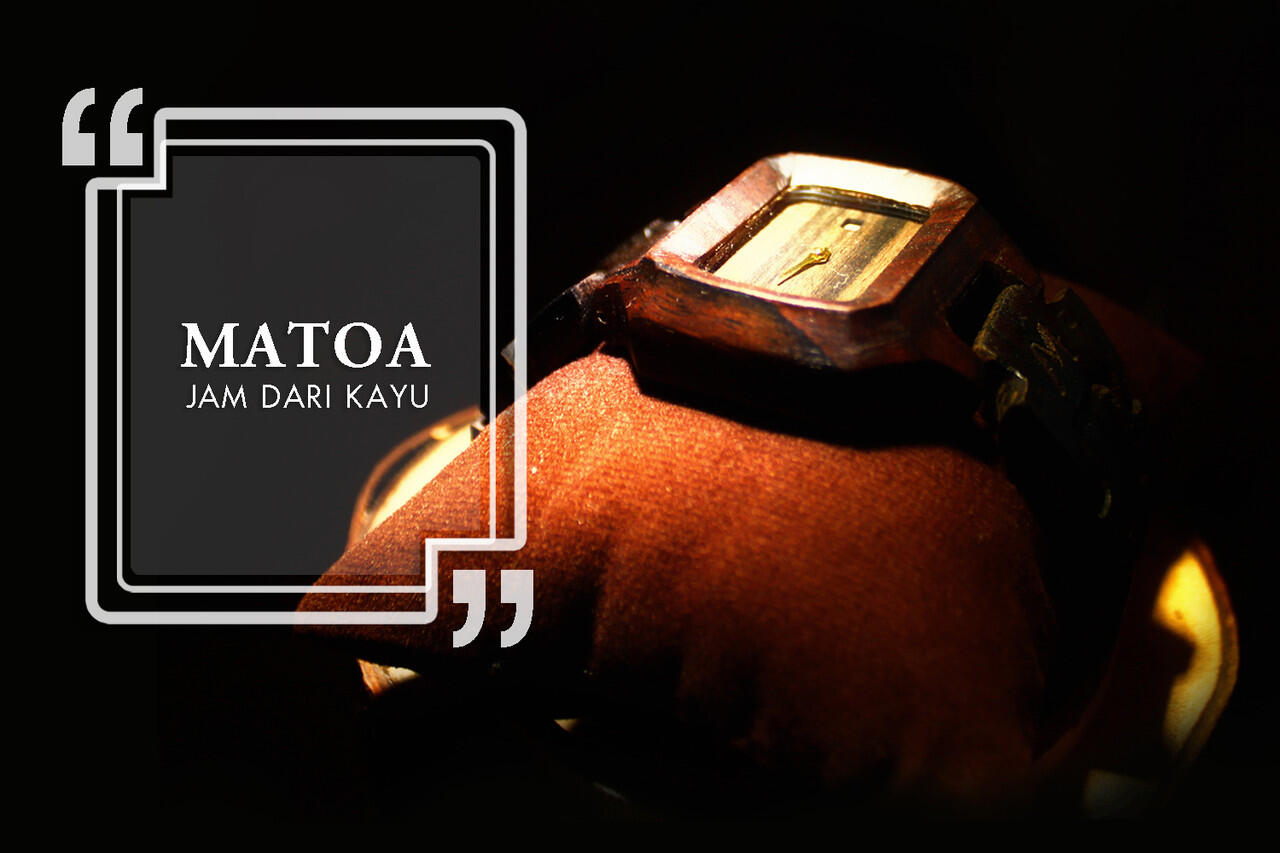 Uniknya Jam Tangan dari Kayu Buatan Anak Negeri