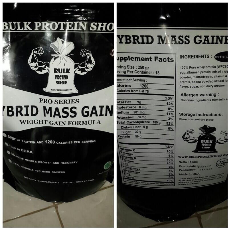 mohon pihak bulk protein shop melengkapi prosedur produk yang baik dan benar