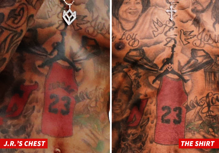 JUAL TATTOO BADANNYA, J.R. SMITH KANTUNGI BANYAK UANG
